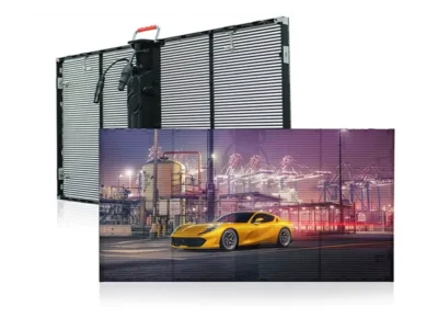 شاشات عرض شفافة بجودة عالية