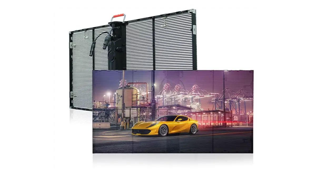 شاشات عرض شفافة بجودة عالية