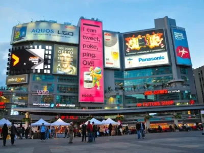 شاشات ليد اوت دور