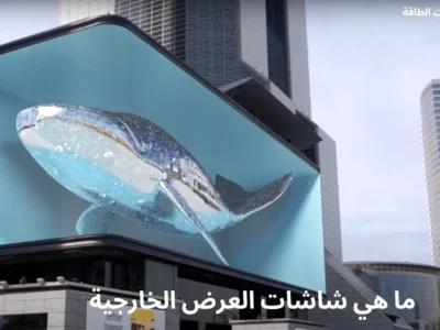 شاشات العرض الخارجية